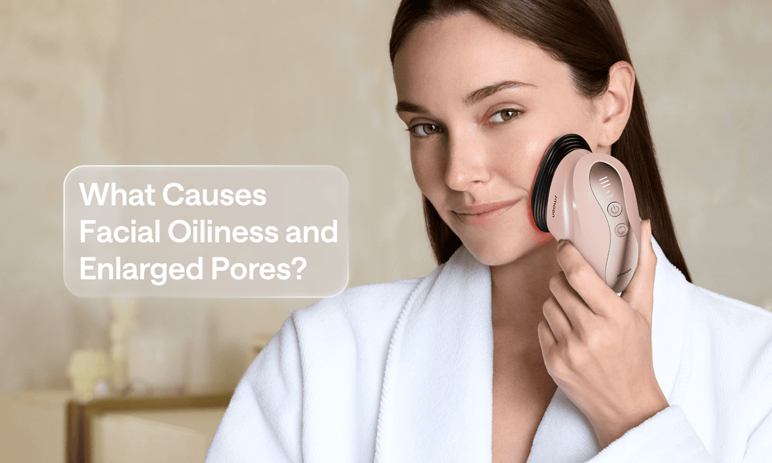 What Causes Facial Oiliness and Enlarged Pores? - JMOON