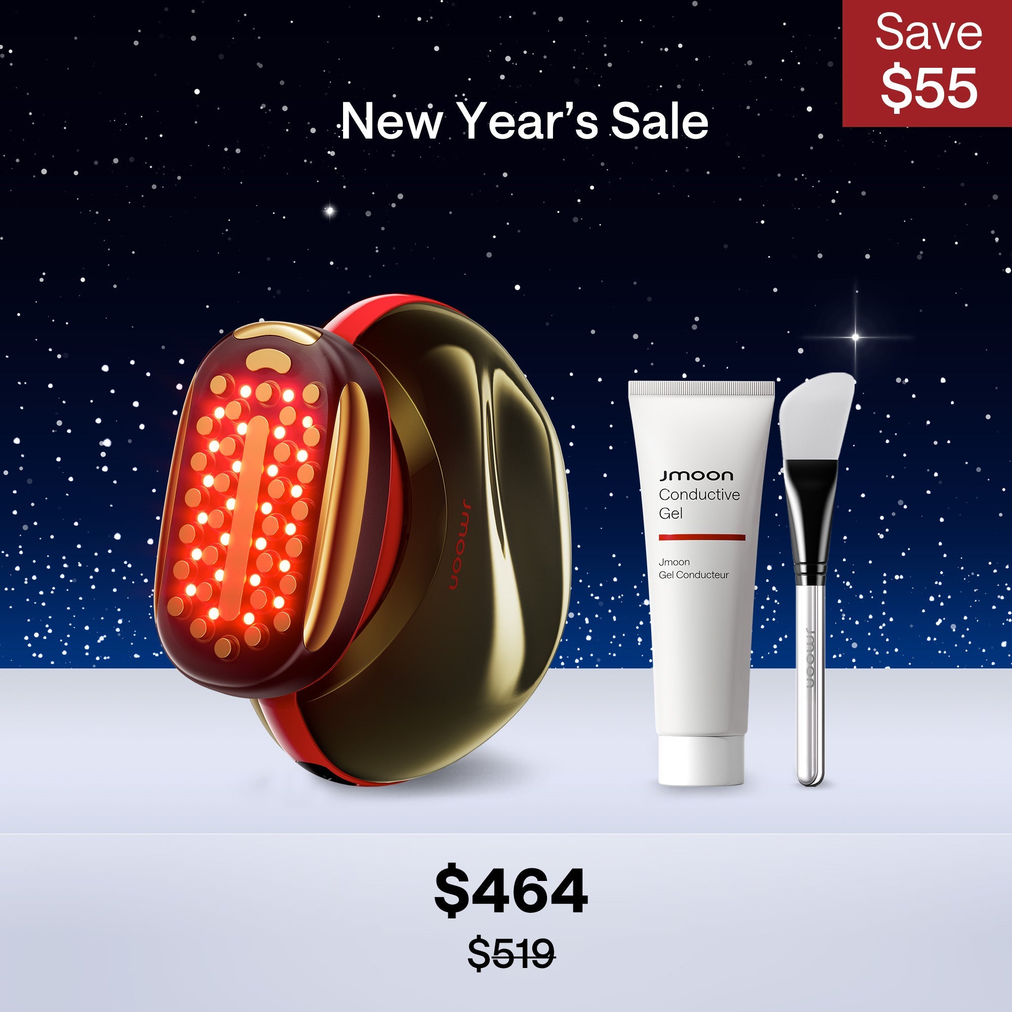 JMOON NouvelleSkin Facial Toning Device Brush Set - JMOON Official