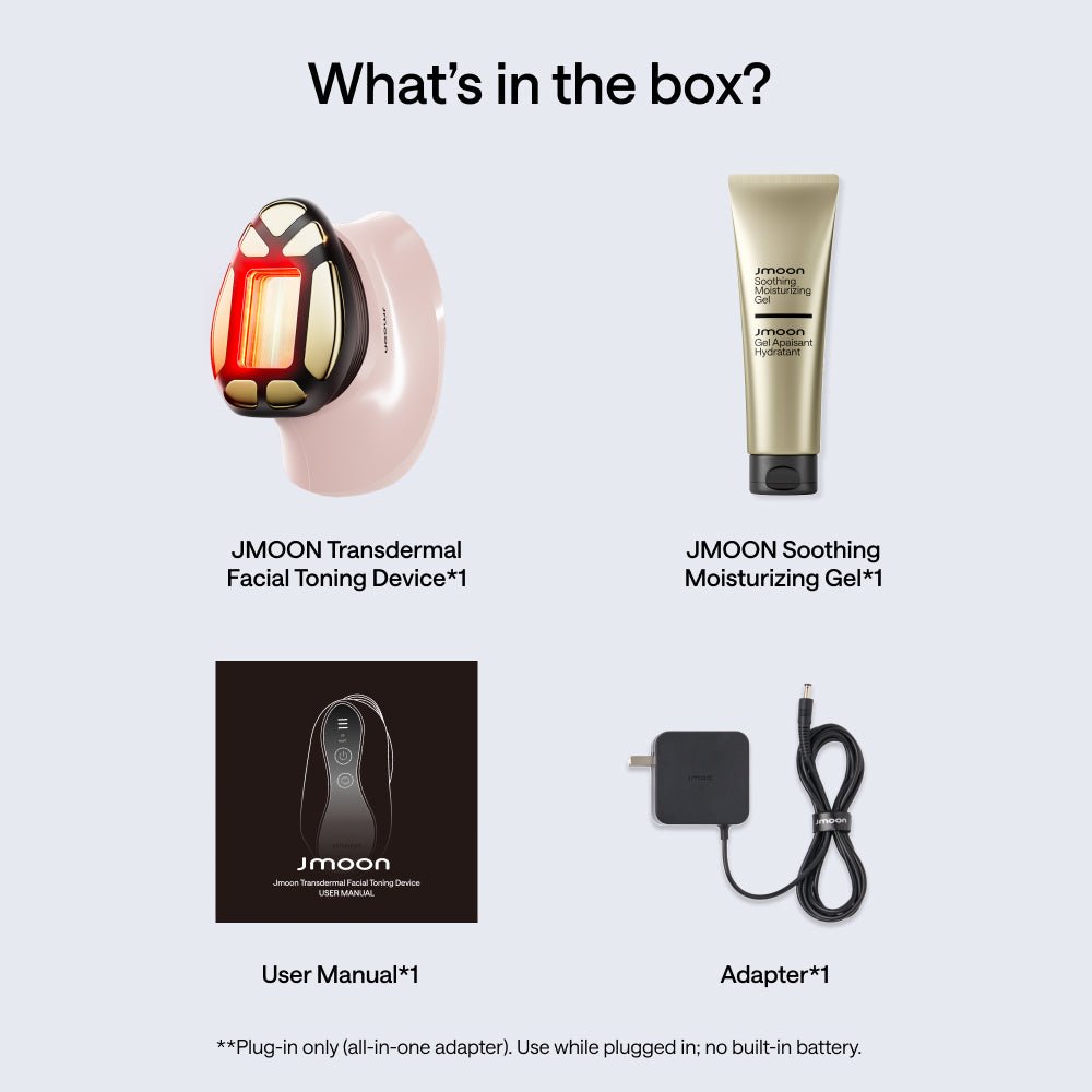 JMOON Transdermal Facial Toning Device EM50 - JMOON