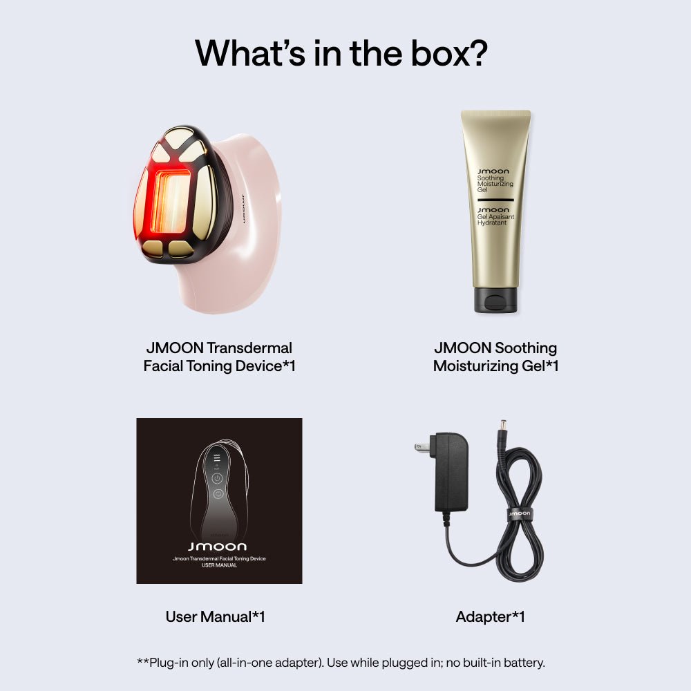 JMOON Transdermal Facial Toning Device EM50 - JMOON Official