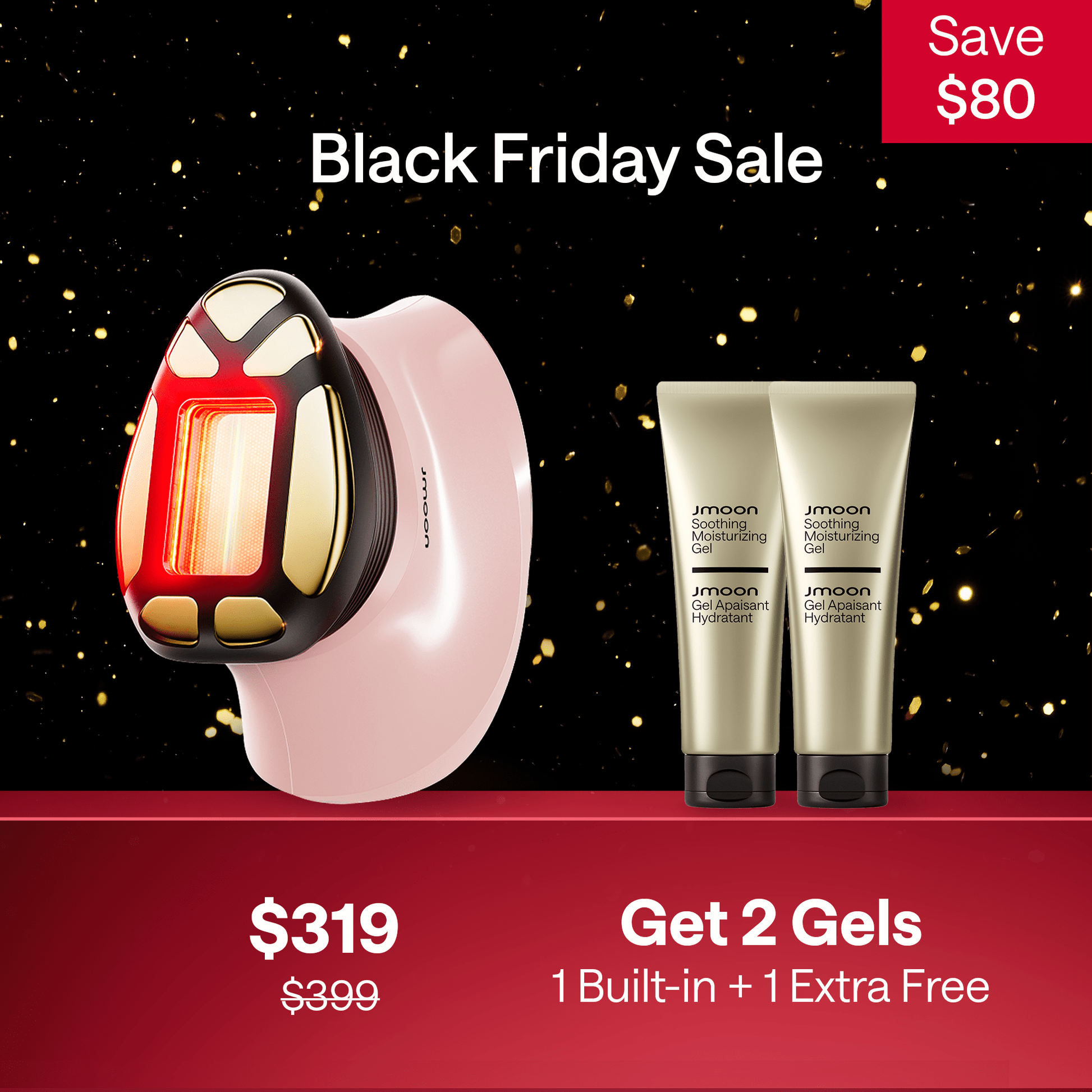 JMOON Transdermal Facial Toning Device EM50 - JMOON