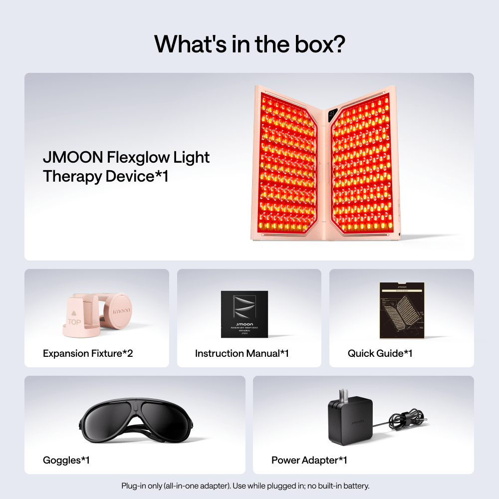 New Product Pre - Sale: JMOON Flexglow Light Therapy Device - JMOON Official