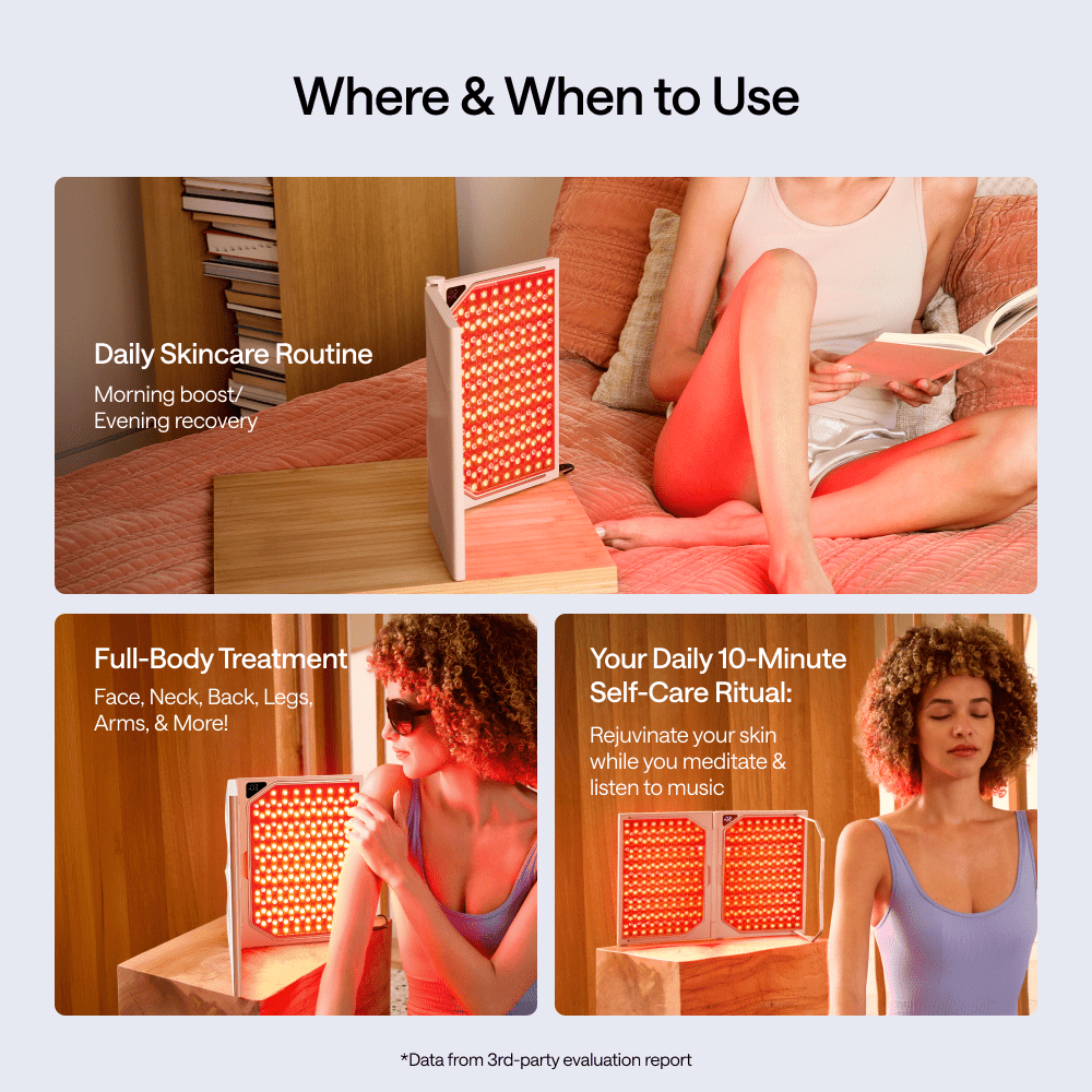 New Product Pre - Sale: JMOON Flexglow Light Therapy Device - JMOON Official